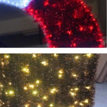 TQ Casa de Gominola - Luminaria decorativa de Navidad, casa navideña recubierta de nieve y bastón de caramelo