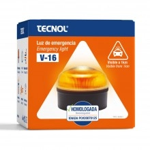 TQ Luz de Emergencia V-16 USB / Pilas - Luminaria led para coche