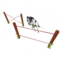 Valla de salto y equilibrio Agility dos niveles