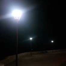 TQ Luminaria Solar Tulipán - Luminaria led 15W, 1950lm, luz cálida 3000K o fría 6000K, 65cm altura, Ø51cm