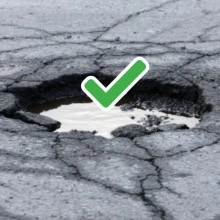 TQ Mortec Asfalt W 25kg - Mortero de reparación de asfalto