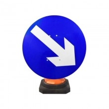 TQ Señal Tráfico Cono - Señalización para cono vial de polietileno resistente, superficie reflectante