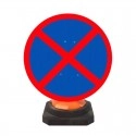 TQ Señal Tráfico Cono - Señalización para cono vial de polietileno resistente, superficie reflectante