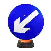 TQ Señal Tráfico Cono - Señalización para cono vial de polietileno resistente, superficie reflectante