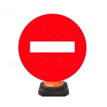 TQ Señal Tráfico Cono - Señalización para cono vial de polietileno resistente, superficie reflectante