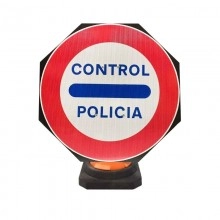 TQ Señal Tráfico Cono - Señalización para cono vial de polietileno resistente, superficie reflectante