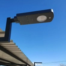 TQ Farola Solar Street 49'5x20'5cm - Luminaria led para poste exterior, 5W, 600 lúmenes, luz fría 6000K