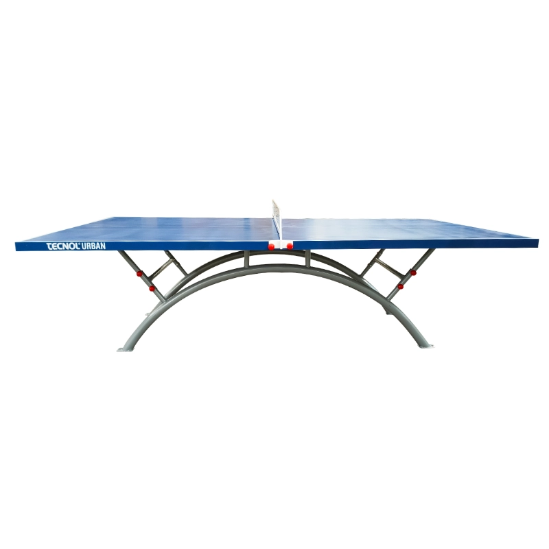 TQ Mesa Ping Pong - Mesa de ping-pong reglamentaria, reforzada con una estructura de acero.