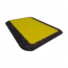 TQ Cover Reforzada - Placa cubridora de zanjas y baches muy resistente, faldón PVC y estructura HDPE