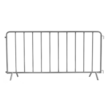 Valla Metálica Gris de Acero Galvanizado, 190x100cm, delimitar tráfico urbano o peatonal