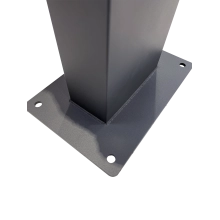 TQ Fuente Garbet Doble Adaptada - Fuente urbana de agua potable en acero galvanizado