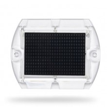 TQ LED Deco Fine Fija - Luz LED recargable solar de plástico técnico muy resistente (ABS) para exteriores