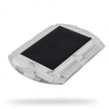 TQ LED Deco Fine Fija - Luz LED recargable solar de plástico técnico muy resistente (ABS) para exteriores