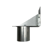 copy of TQ Anclaje Pared Ø50/76mm para TQ Espejo Vial - Fijación de acero galvanizado adaptada a postes redondos