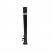 TQ Pilona Acero Extraíble Ø10 cm - Pilona de acero inoxidable, resistente a impactos y rayos UV, base empotrable