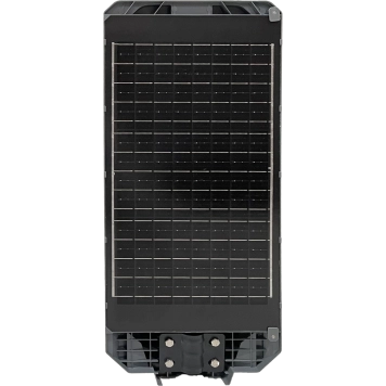 TQ Farola Solar Luxe 15/30/40/60W - Luminaria fotovoltaica led, luz fría 6000K, color negro, alumbrado público sostenible