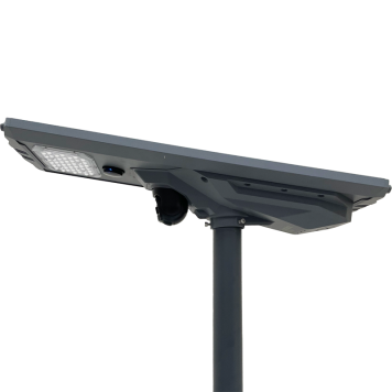 TQ Luminaria Solar Vega 25W/47W - 4500lm/8500lm, energía solar, cuerpo de aluminio y cámara 4G