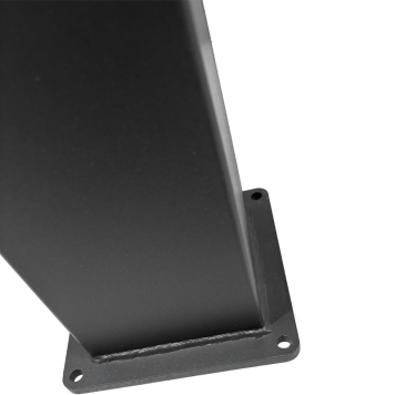 TQ Cenicero Vertical - Cenicero metálico de pie en acero con cajetilla lateral extraible