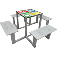 TQ Mesa Juego Parchís - Mesa de juego con uno de los juegos más clásicos