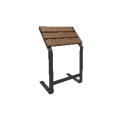 TQ Apoyo Isquiático París ECO 1200/600 - Confeccionado con madera técnica WPC