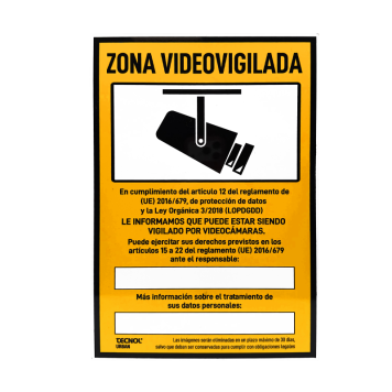 TQ Placa Videovigilancia...