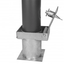 Base Para Pilona Extraíble Acero