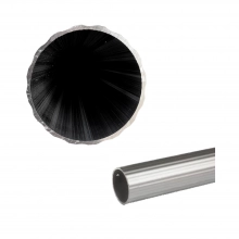 poste de aluminio extremos