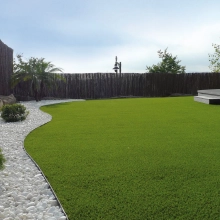 TQ Césped Top Artificial 40mm - Rollo 50m² de césped artificial de 40mm grosor, 2m ancho x 25m largo