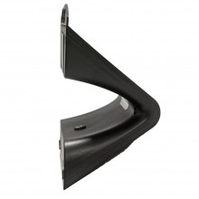 TQ Aplique Solar Basic - Foco fotovoltaico led 3W 160 lúmenes, luz fría 6000K, color negro