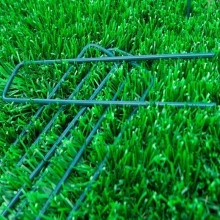 TQ Grapas de Sujeción - Bolsa de 20uds de grapas para sujetar y fijar césped artificial, color verde