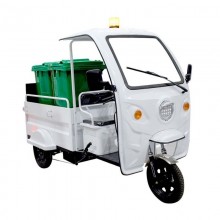 T-Electric C - Vehículo eléctrico 60km de autonomía, triciclo para servicios de limpieza y mantenimiento