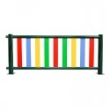Valla Rainbow 200x90,8cm modular de colores, barrera para delimitar áreas de juegos infantiles para niños