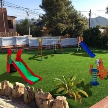 Columpio Infantil de madera dos plazas