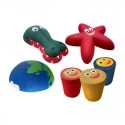 TQ Estrella 3D figura infantil EPDM, decoración para parques infantiles