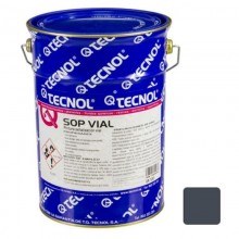 TQ Sop Vial 5 o 25kg - Pintura de señalización vial de clorocaucho para pintar hormigón o asfalto - Black