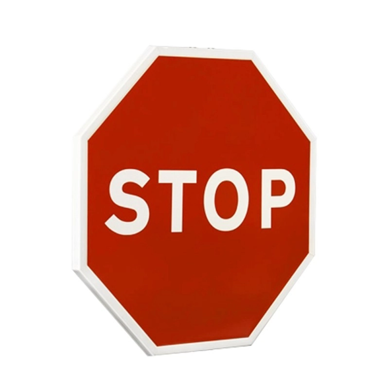 Señal Reflex de STOP - Señalización de tráfico vial