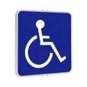 Señal Reflex Minusválidos - Señalización de tráfico vial