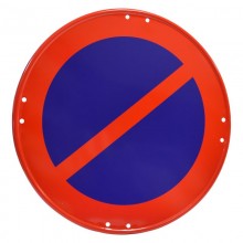 copy of Señal de STOP Violencia de Género - Señal de tráfico vial personalizada no normalizada, color morado