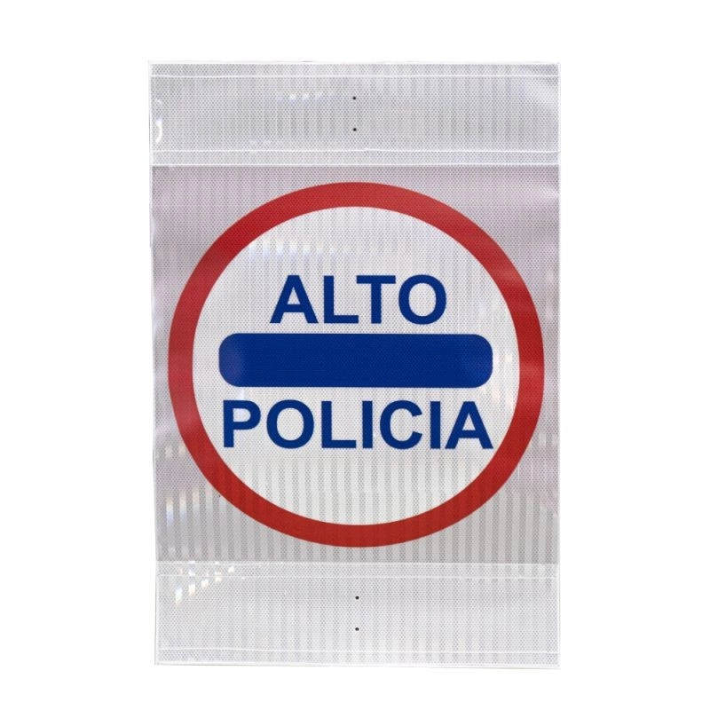 Señal Provisional Alto Policia - Señalización?