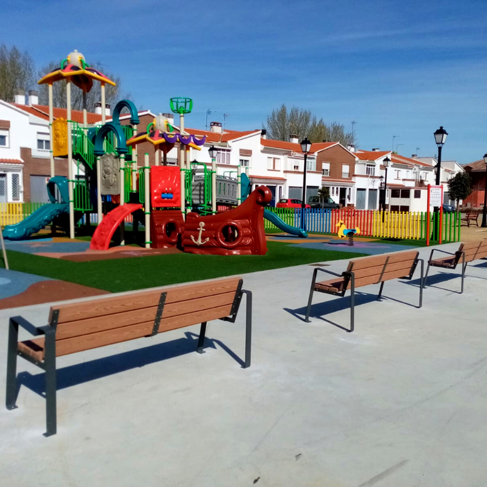 mobiliario urbano parque infantil
