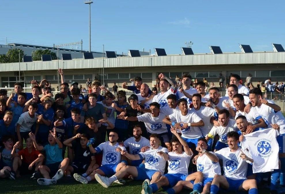 The soccer team sponsored by TECNOL achieves promotion to Primera Catalana