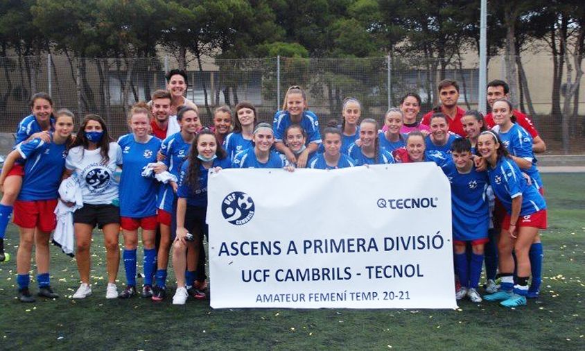 ¡Enhorabuena al equipo femenino del Cambrils Unió Tecnol!