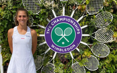 Martina Genís cumple un sueño y debuta en el Campeonato de Wimbledon