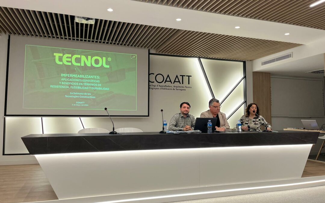 TECNOL presente en la 1a Semana de las Tecnologías Constructivas de COAATT
