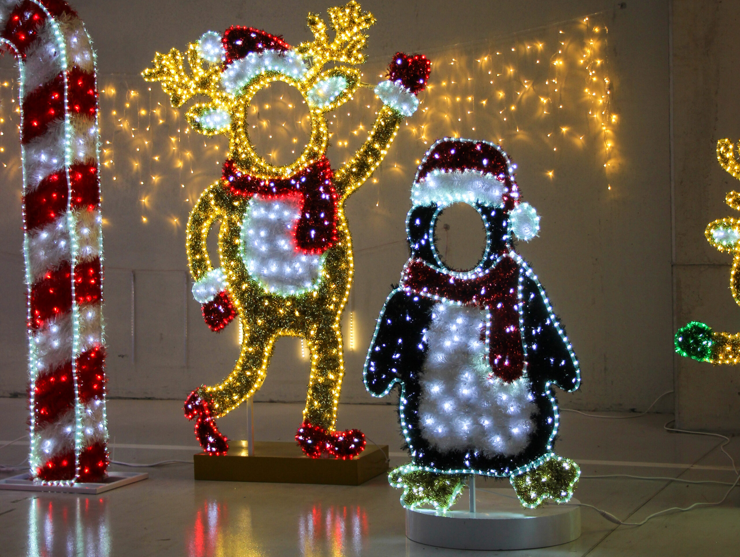 decoración navideña urbana