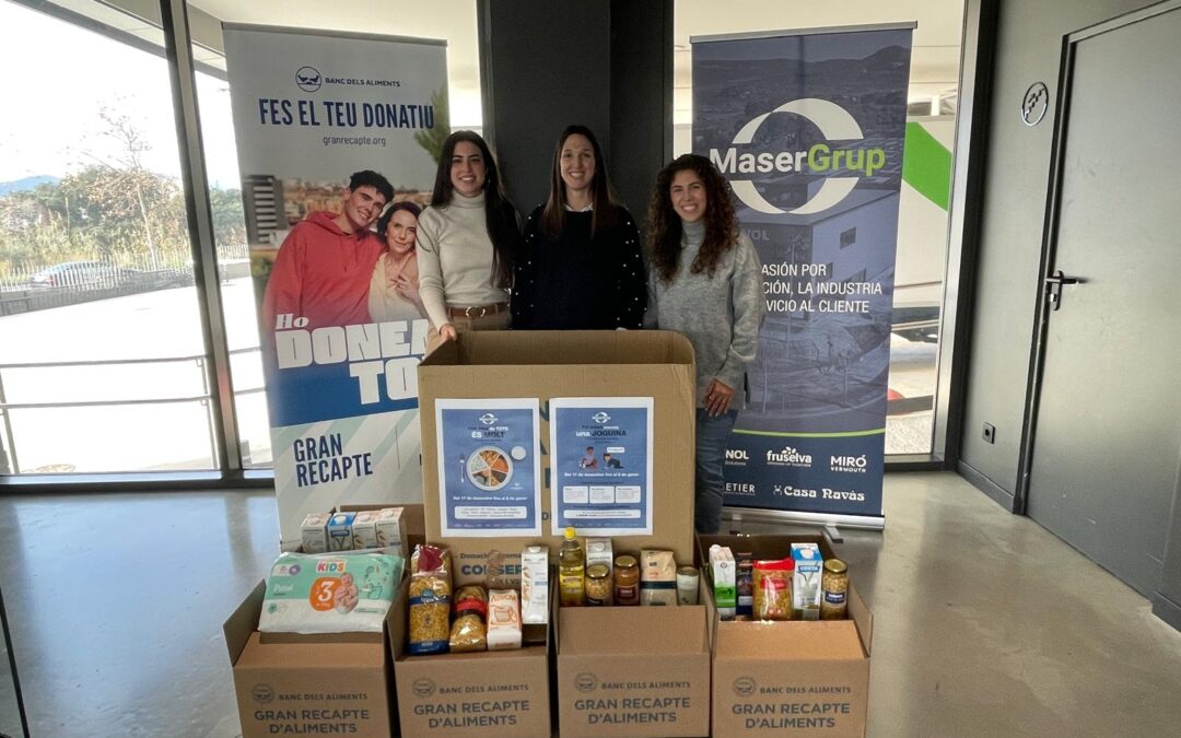 Tecnol refuerza su compromiso social con una nueva campaña solidaria junto al Banco de Alimentos